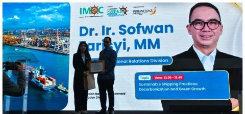 Dr. Sofwan Farisyi Soroti Peran Strategis LNG dalam Transisi Energi Maritim pada IMOC 2026
